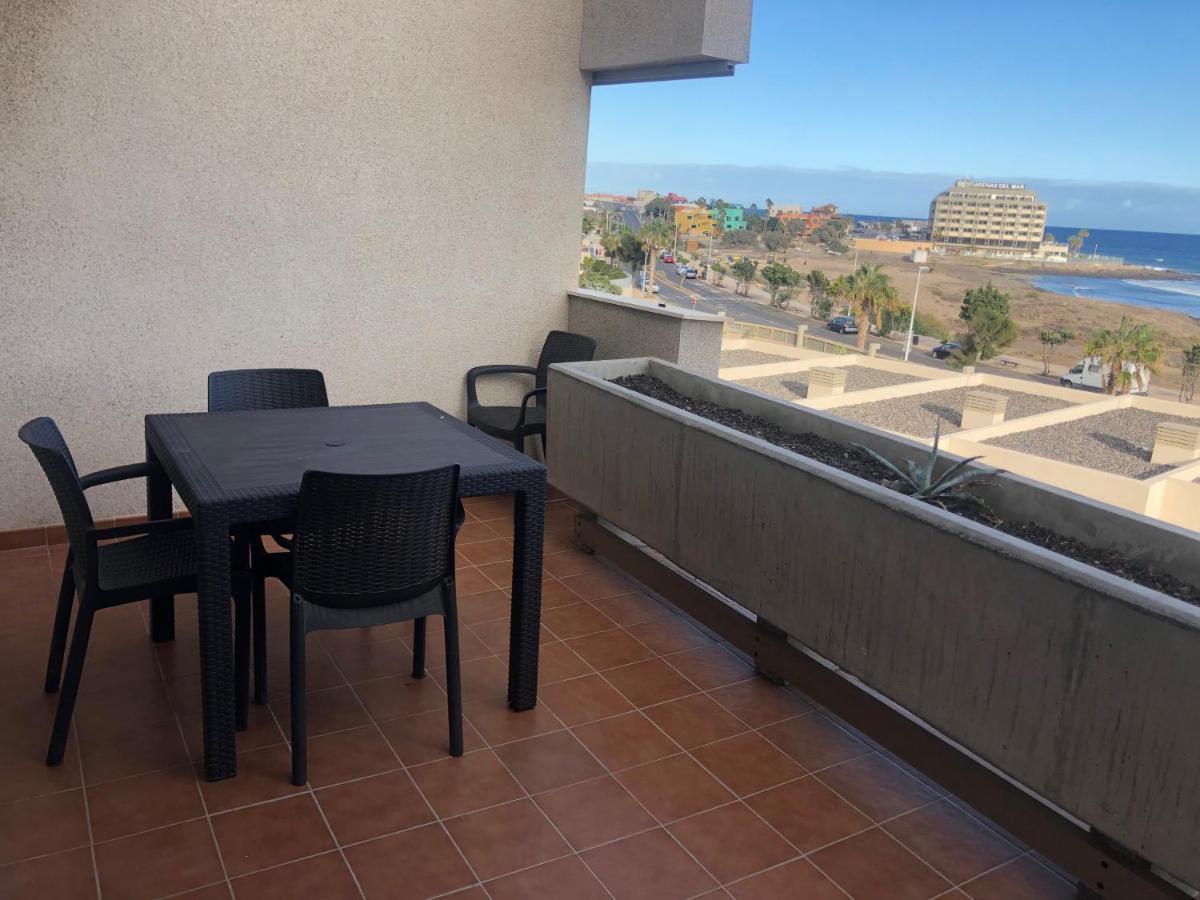 Nice Terrace In Front Of The Sea. La Jaquita El Médano Exterior foto